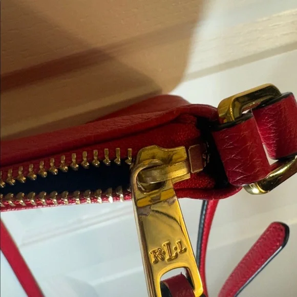 Lauren Ralph Lauren Red Crossbody Bag - Picture 5 of 5